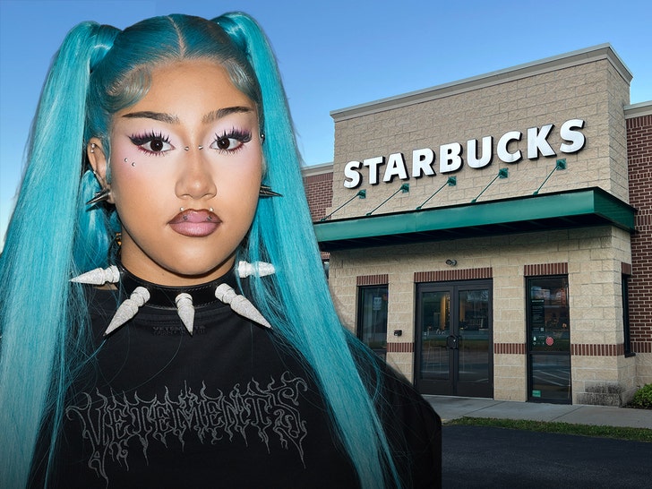 north west starbucks getty 1