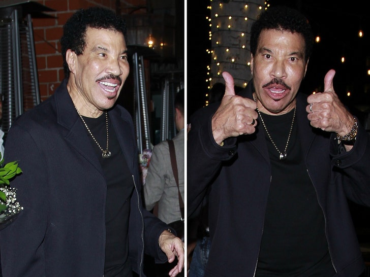 Lionel Richie Seen Out For First Time Since Hospitalization