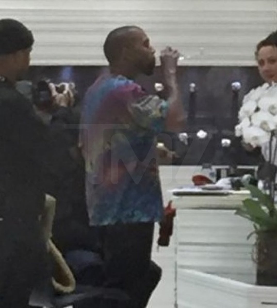 Kanye West Shopping at Jacob Co