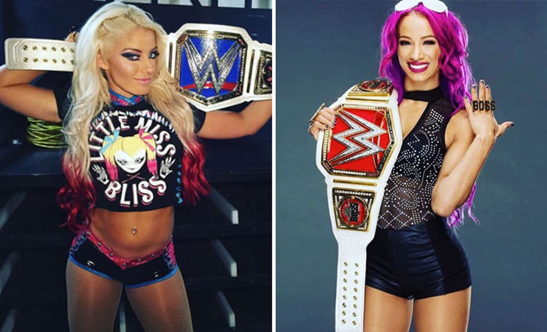 Alexa Bliss (26) vs. Sasha Banks (25) -- SummerSlam Edition