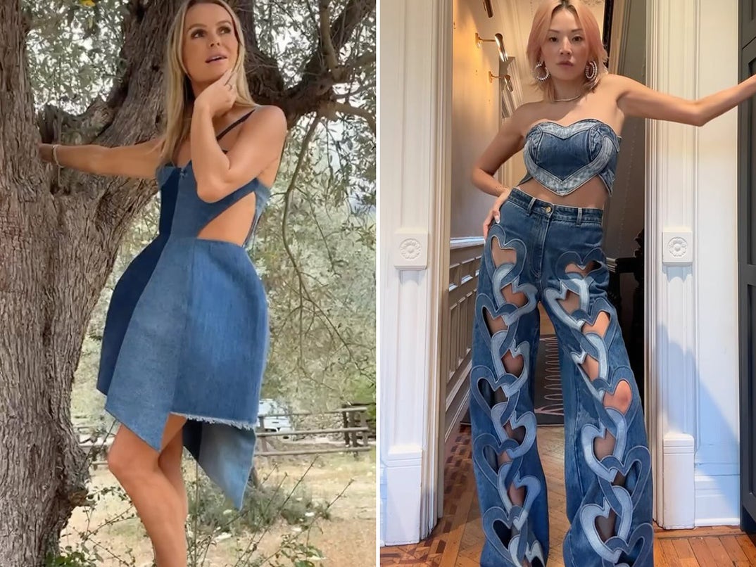 Amanda Holden vs. Tina Leung -- Denim Babes Edition