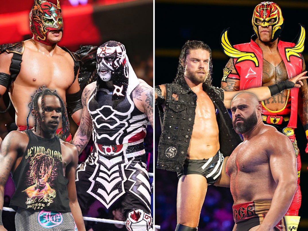 Penta, Dragon Lee & Je’Von Evans vs. Rey Mysterio, JD McDonagh & Rusev