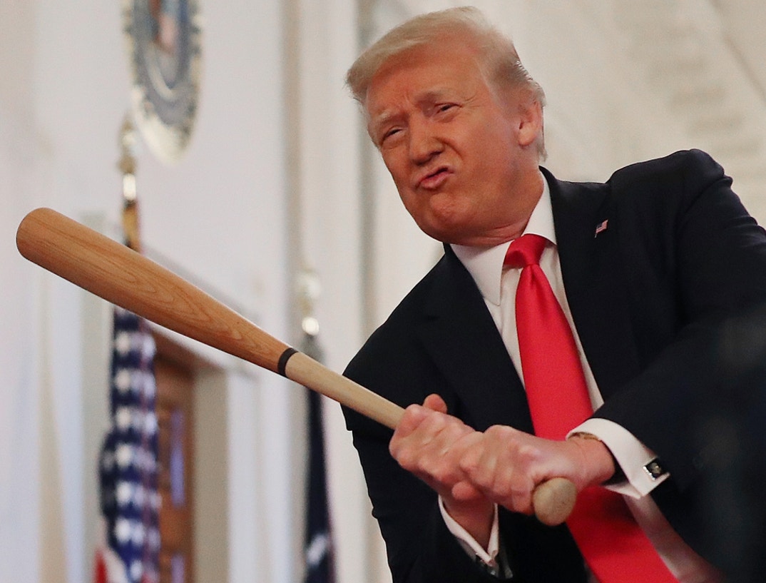 Donald Trump Playing Sports 3