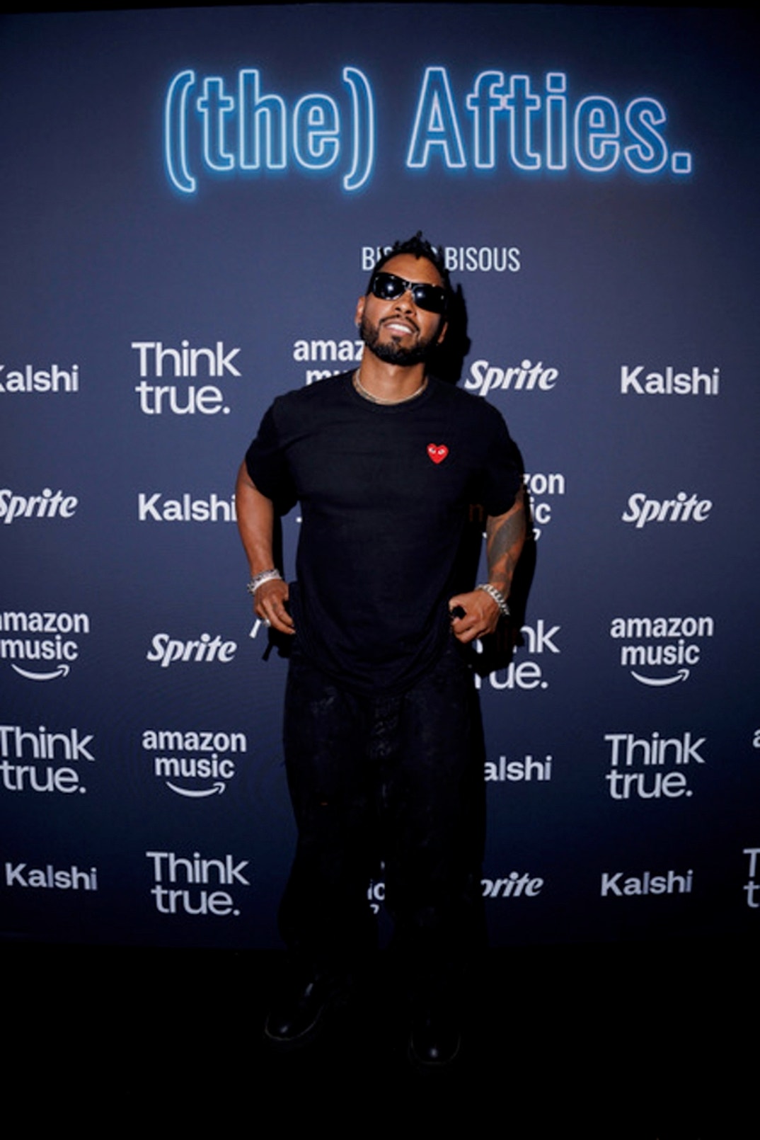 Miguel attends The Afties presented by Amazon Music in Cannes, France, on Wednesday, June 26, 2026.