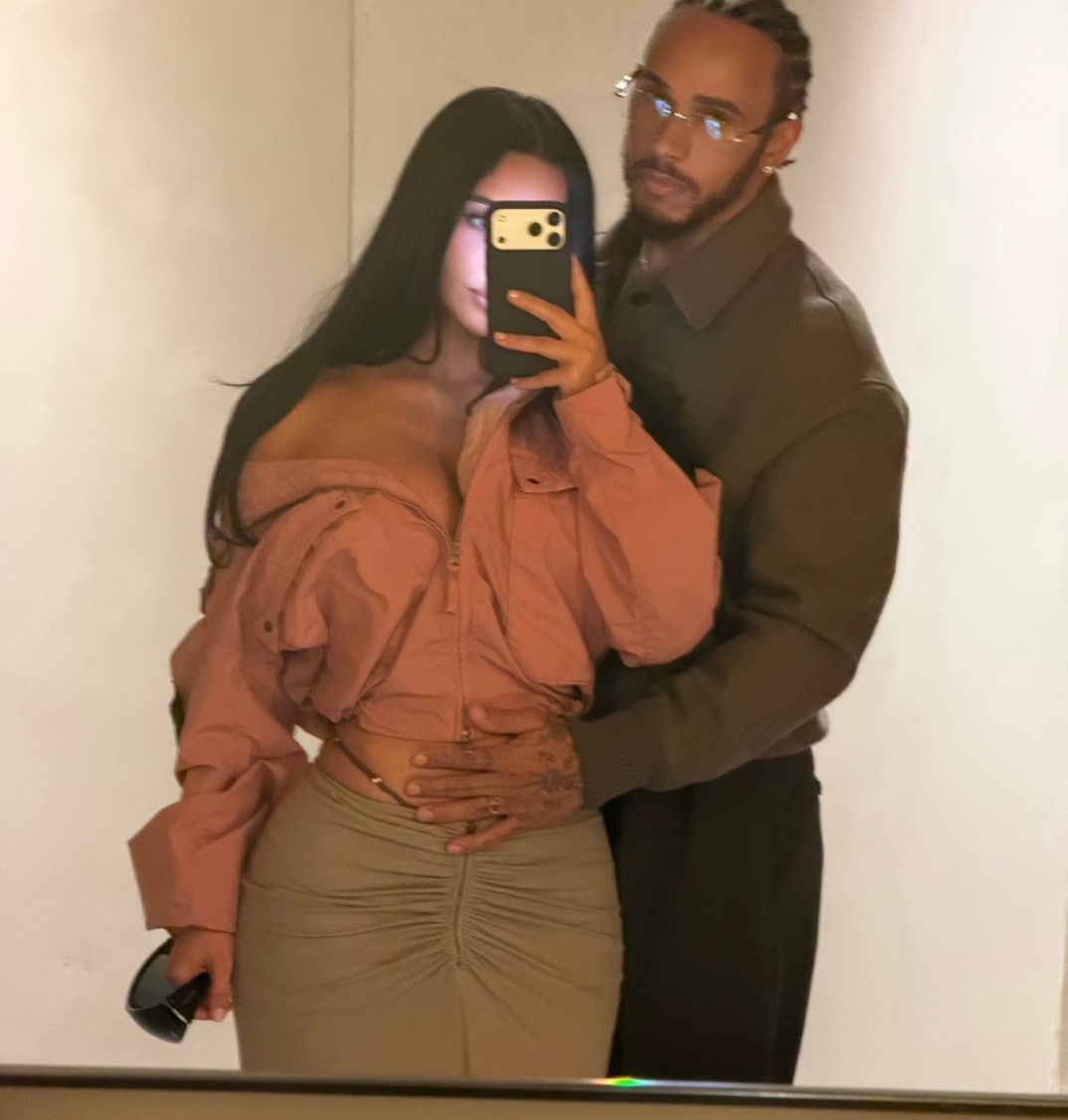 Kim Kardashian Lewis Hamilton Together 2