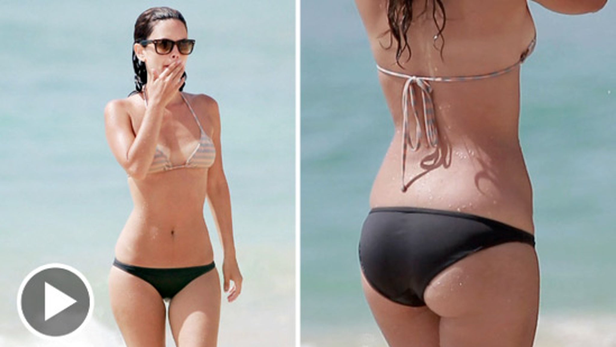 Rachel bilson thong