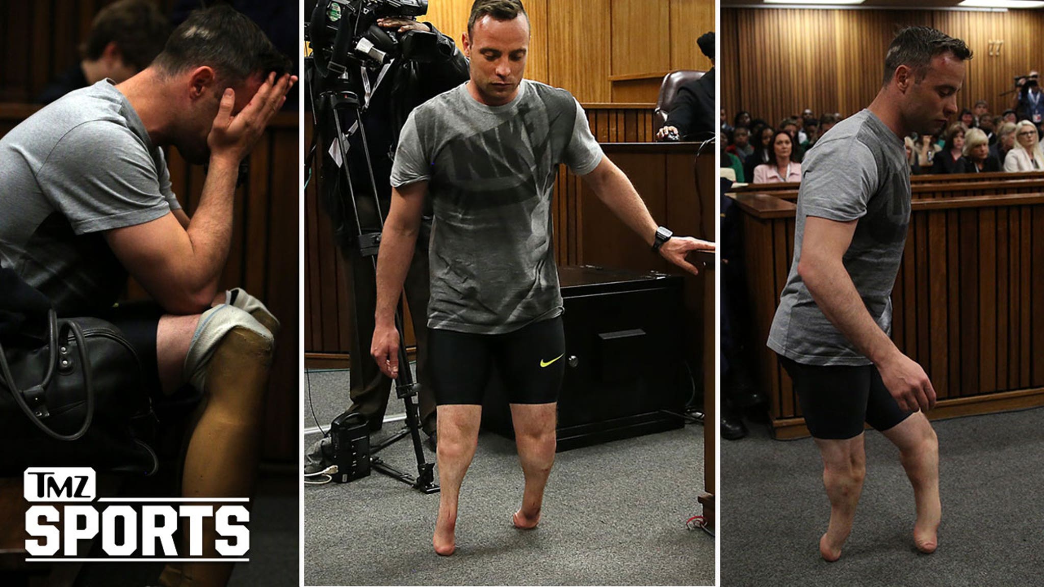 Oscar Pistorius Walks On Stumps In Court ...I Deserve Mercy.