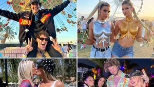 Famous Besties At Coachella ... Desert Vibes Only!!!