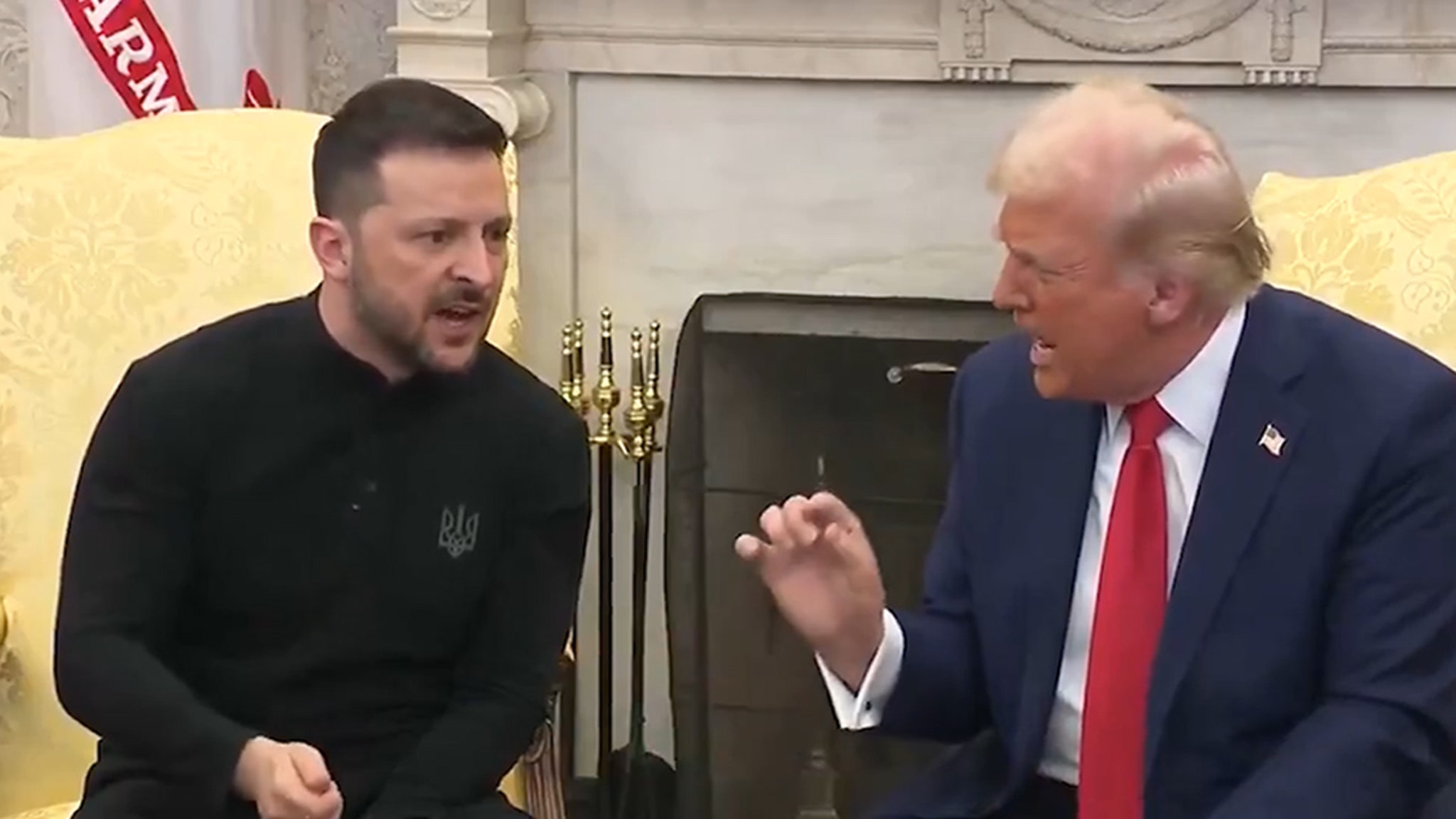 Donald Trump Explodes at Volodymyr Zelensky in Oval Office Confrontation