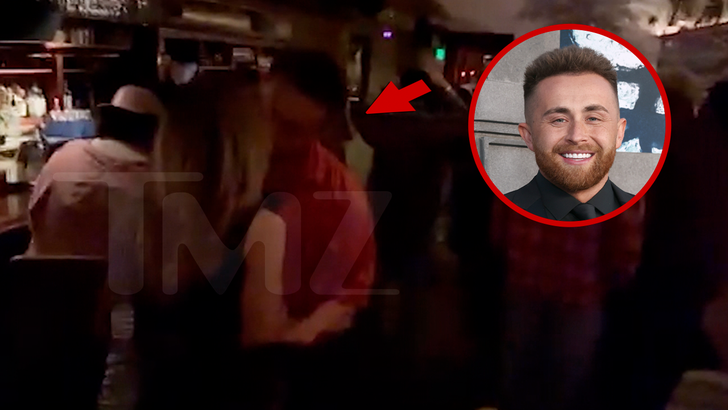 'Secret Lives' Jordan Ngatikaura Makes Out With Woman at Bar After Divorce Filing