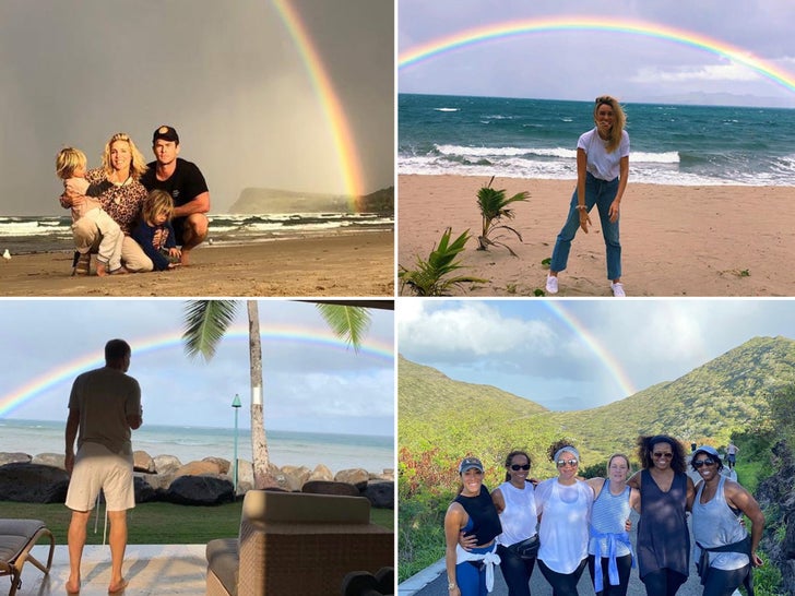 Celebs At The End Of The Rainbow