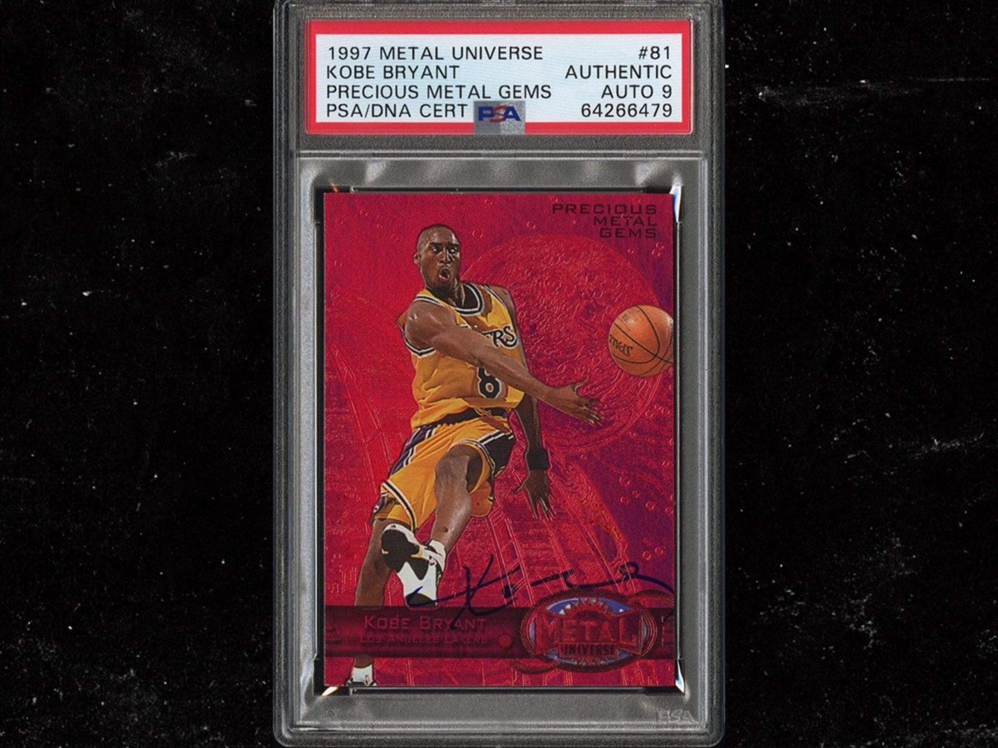 Sold at Auction: Rare~ Kobe Bryant Signed & Custom Framed High