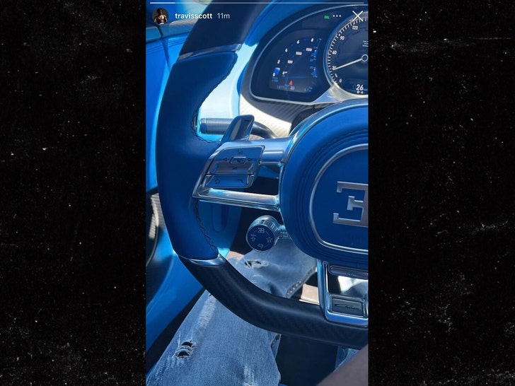 Travis Scott, 5,5 Milyon Dolarlık Fiyat Etiketi ile Fantezi Yeni Bugatti'yi Puanladı