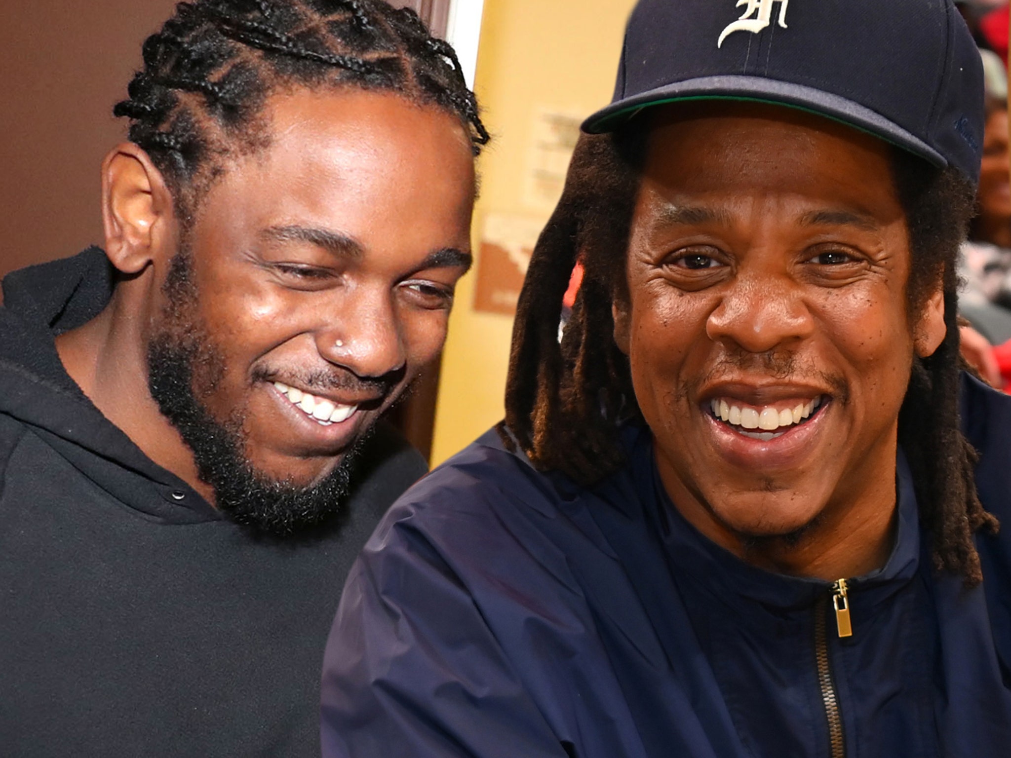 NFR Podcast on X: JAY-Z & Kendrick Lamar at the #GRAMMYs 🐐🐐   / X