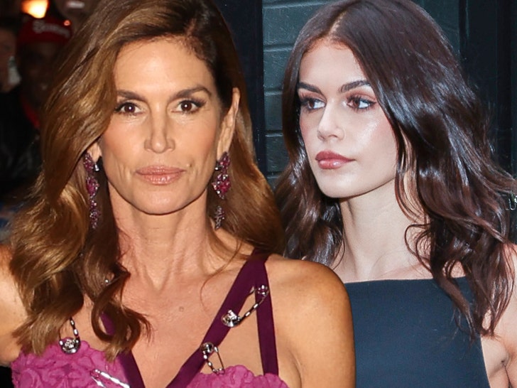 cindy crawford Kaia Gerber getty comp