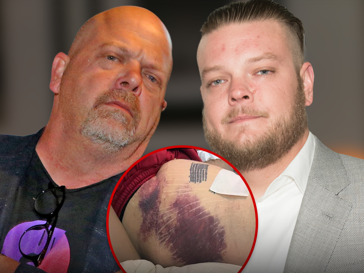 rick harrison corey harrison injury main getty gofundme