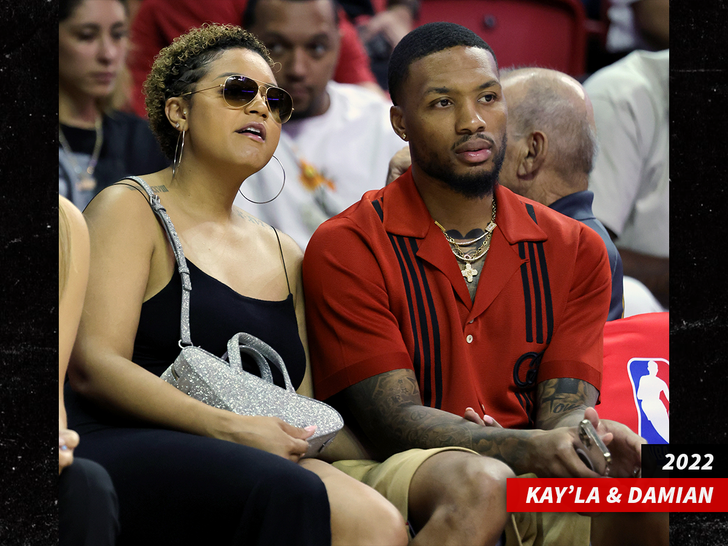 sub damian lillard kay'la lillard getty