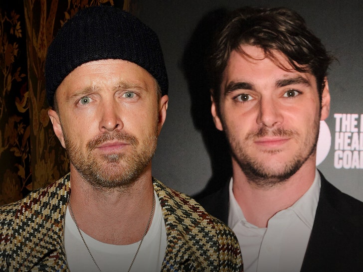 Aaron Paul and RJ Mitte getty 2