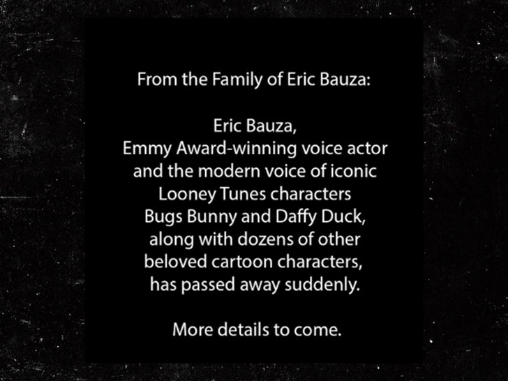 Eric Bauza post