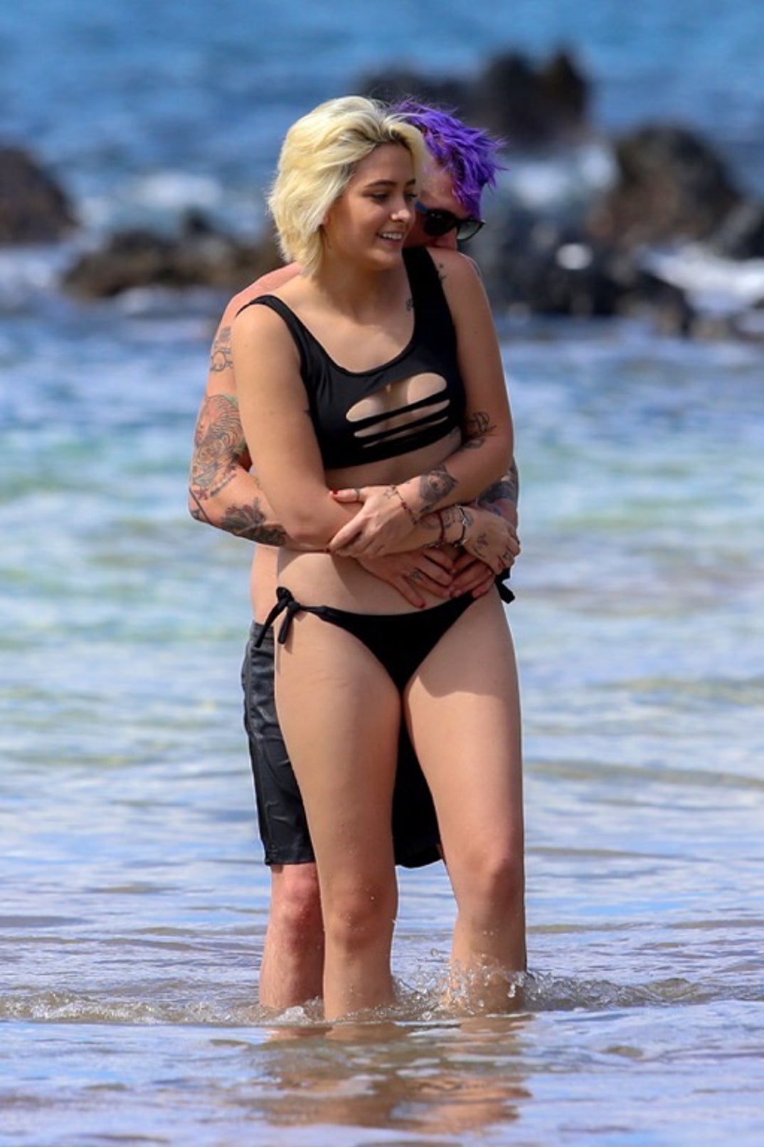 Paris Jackson Packin on the PDA