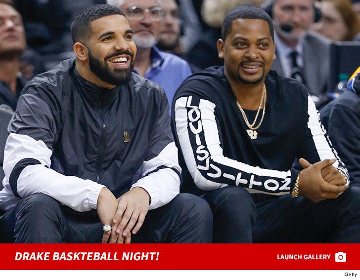 Drake Night at Raptors Basketball Game