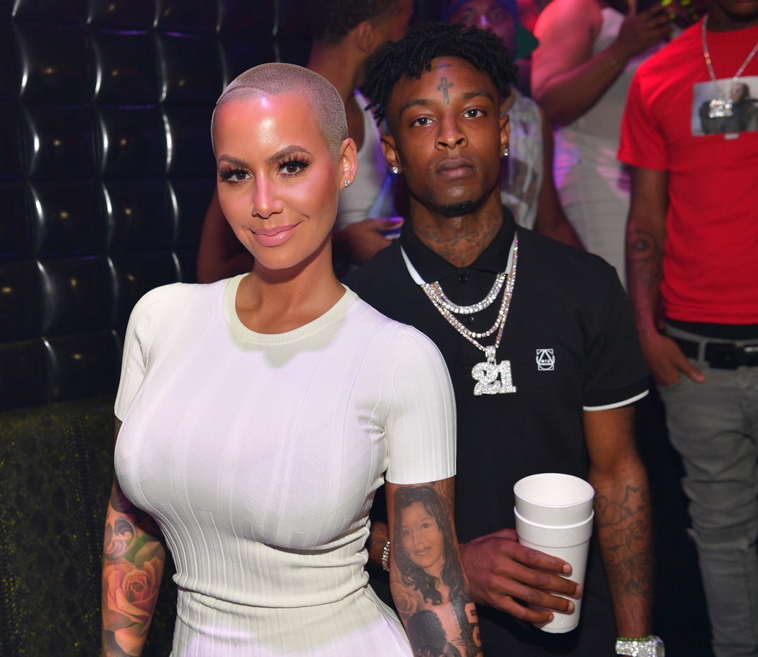 21 Savage & Amber Rose: Photos Of The Couple – Hollywood Life