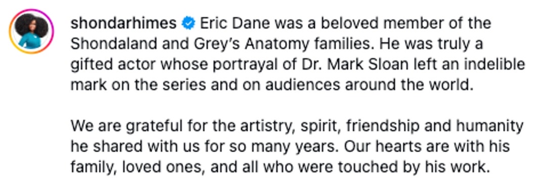 Eric Dane Social Media Tributes 7