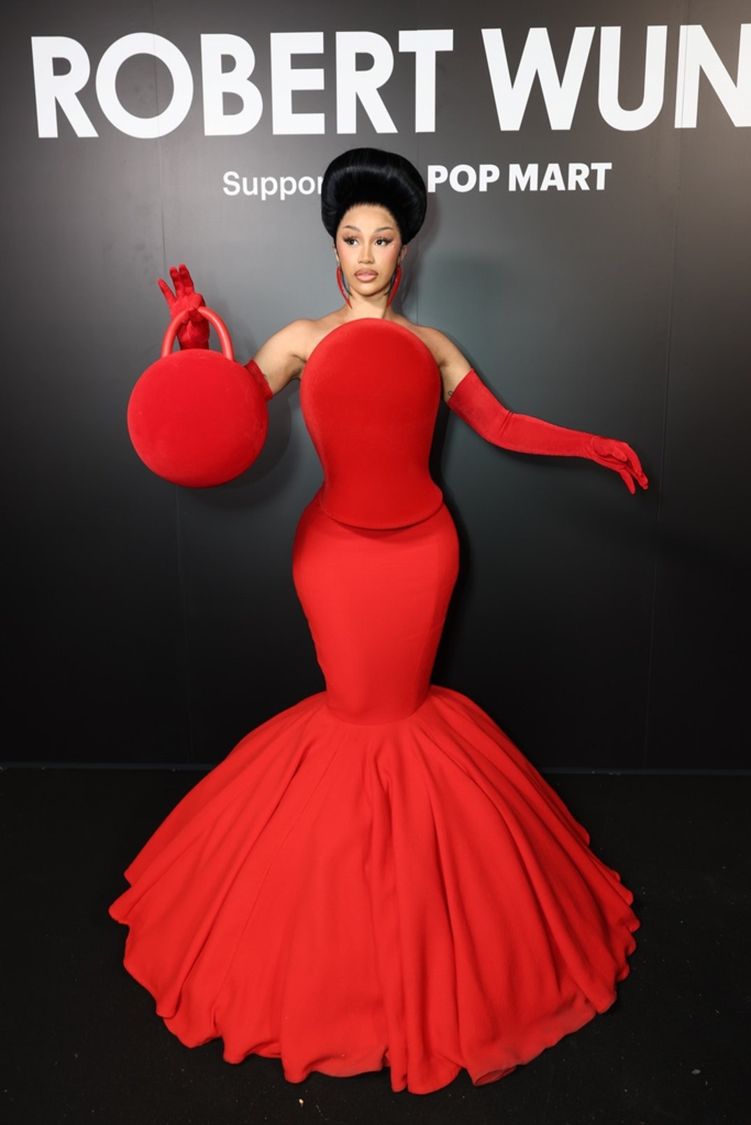 Cardi B Robert Wun Haute Couture 0