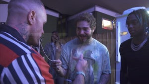 Post Malone Hooked by Magic Trick While Performing in the UK