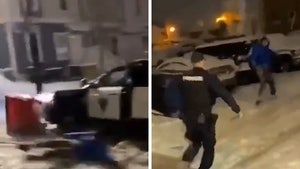 WVU Student Sleds Into Cop Car and Gets Arrested