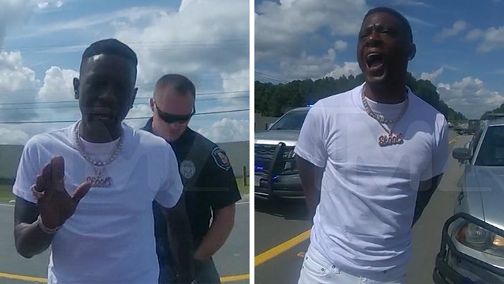Boosie Badazz Rages Out While Cuffed & Detained in Georgia