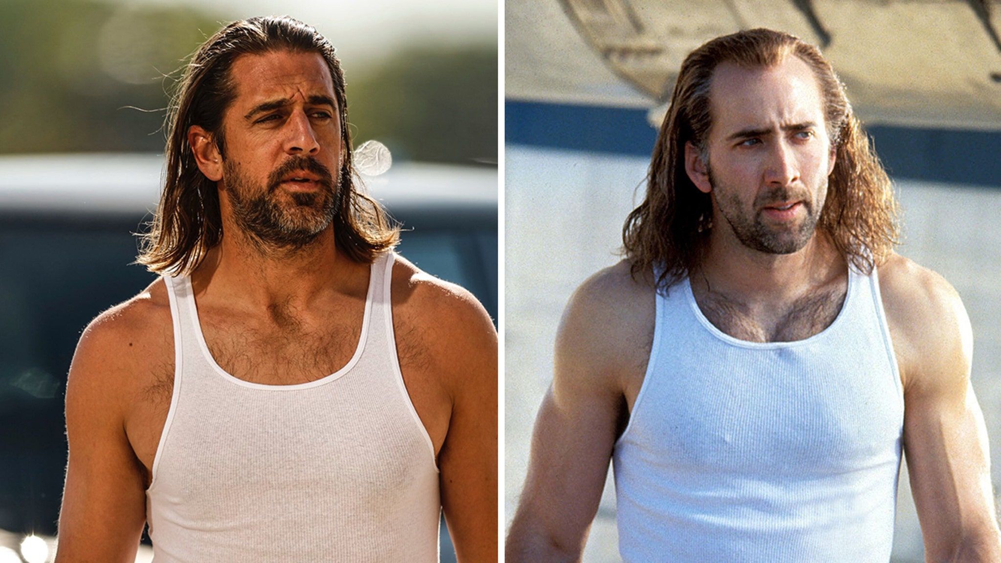 Aaron Rodgers Strolls Into Packers Camp Looking Exactly Like Nicolas Cage In 'Co..