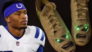 NFL's Isaiah Rodgers Cops Light Up Mummy Cleats For Halloween Weekend Game
