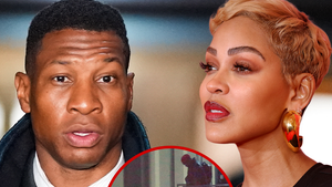 Jonathan Majors Lands in L.A. with Meagan Good After Guilty Verdict