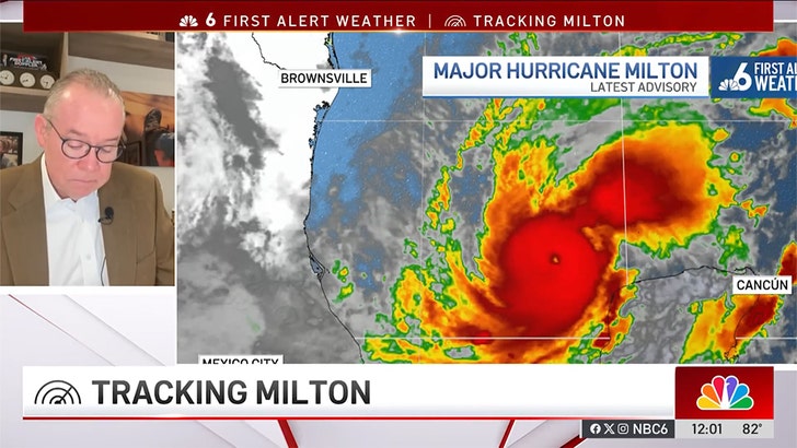 Meteorologist Gets Emotional Reporting on Hurricane Milton, ‘Just Horrific’