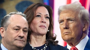 doug emhoff kamala harris donald trump face off main getty
