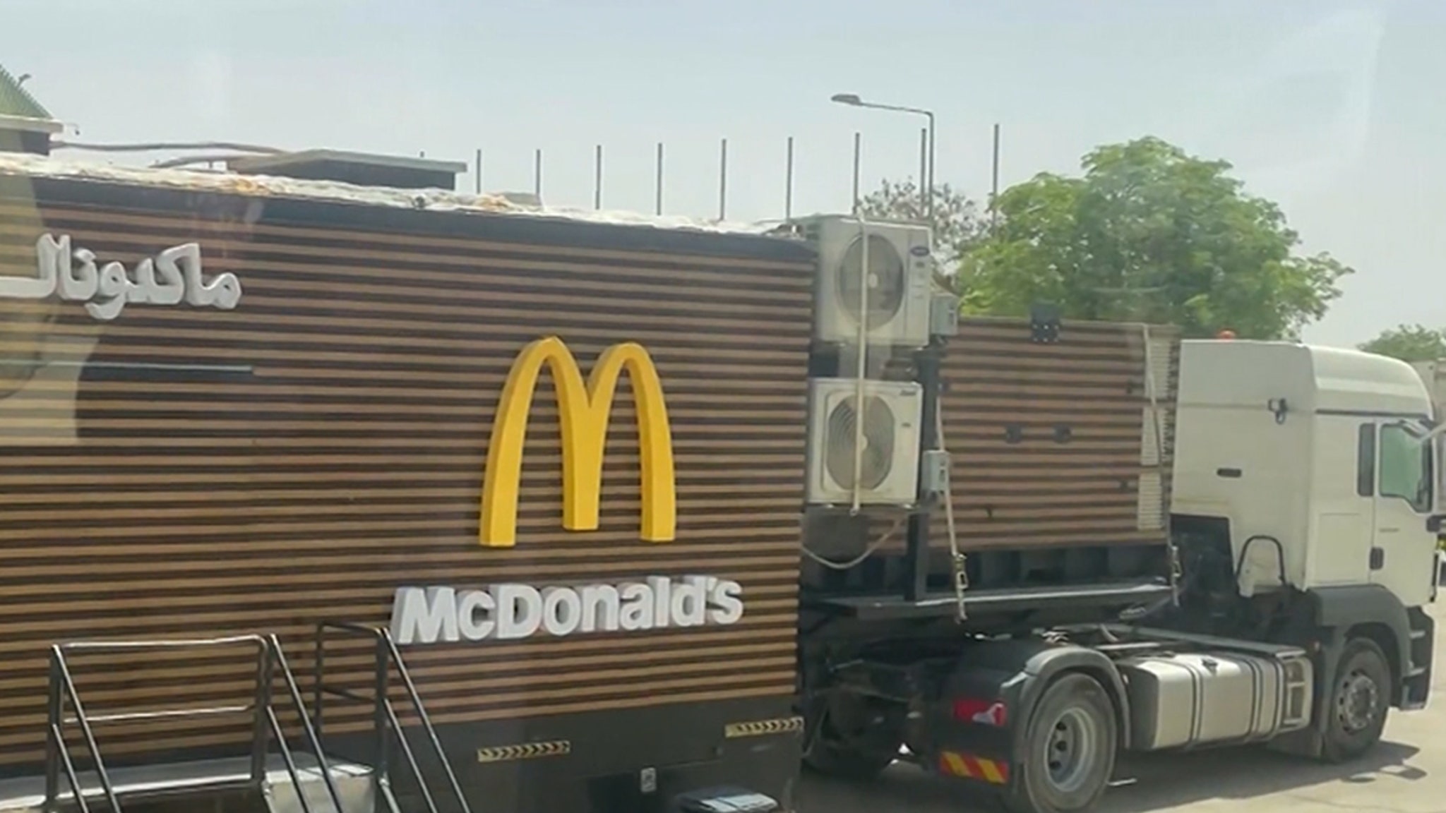 Saudi Arabia Rolls Out Mobile McDonald's for Donald Trump's Visit