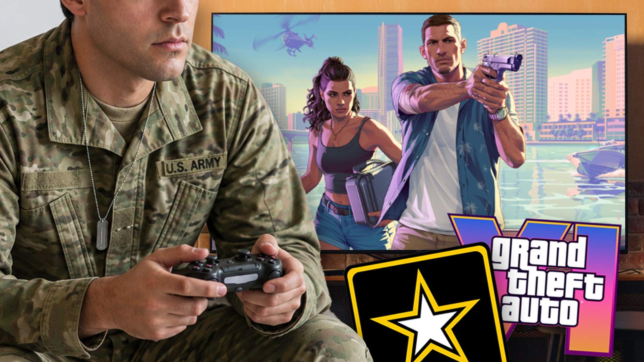 U.S. Army Offering Soldiers Time Off to Play 'GTA 6' if They Enlist for 2 More Years
