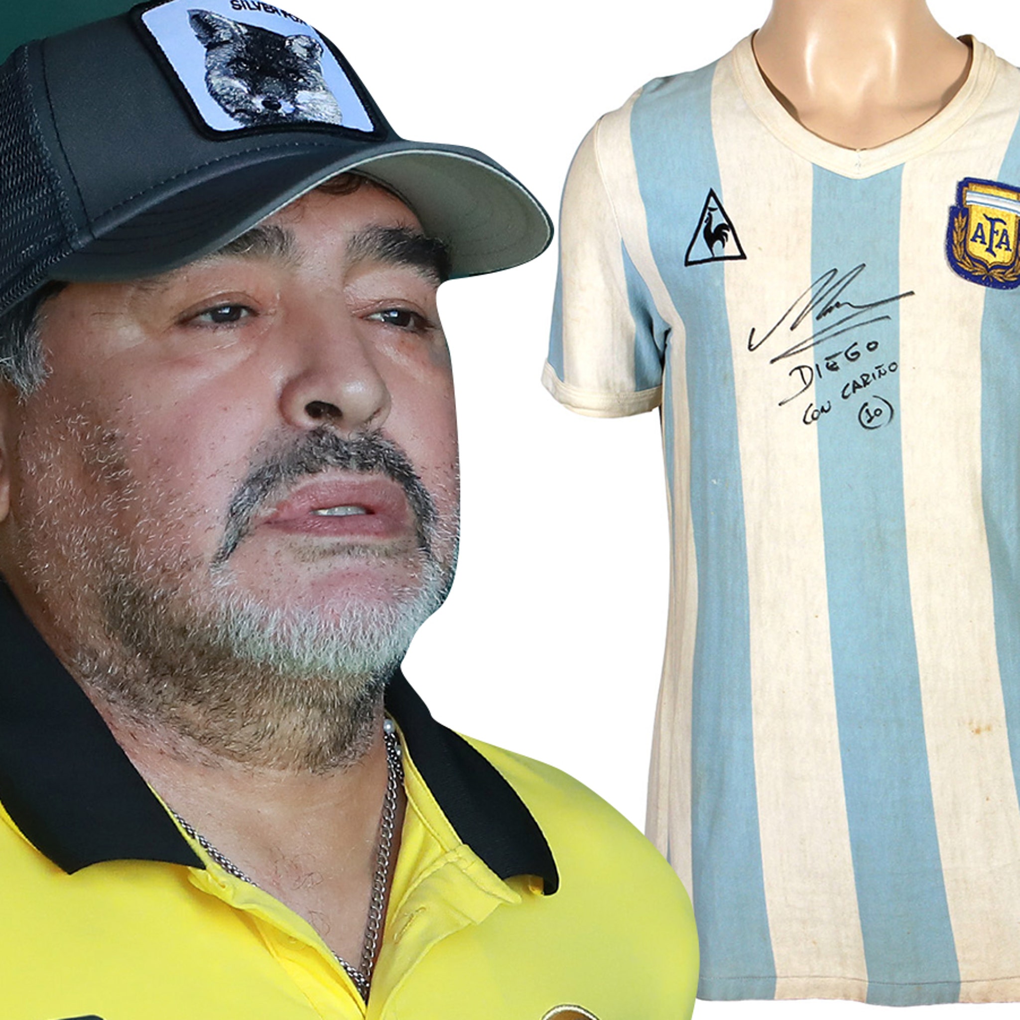 Diego Maradona Jersey from His 1st World Cup Game Hits Auction Block