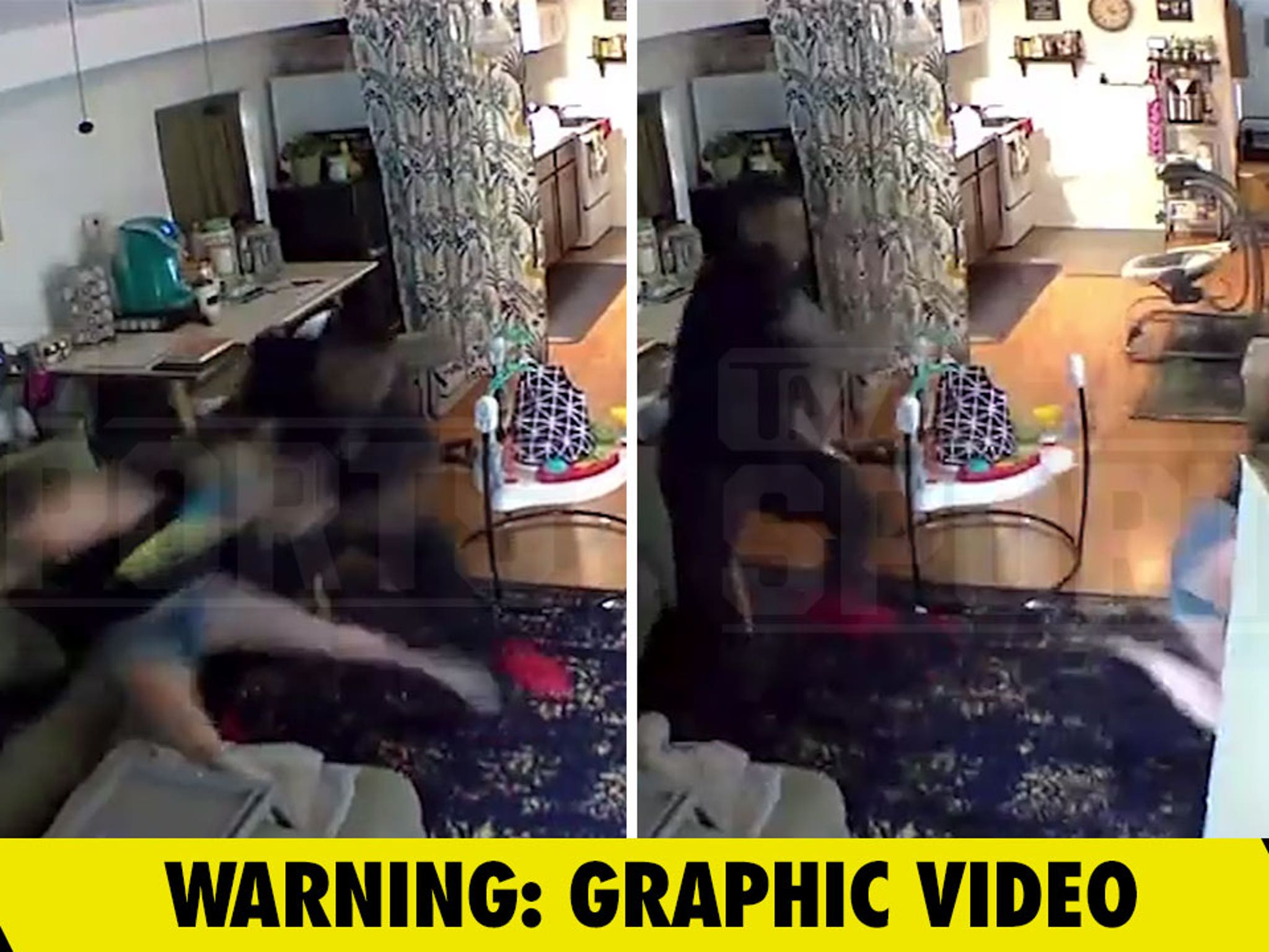 Ex-NFL RB Zac Stacy Brutalizes Ex-GF in Front of 5-Month-Old Son, Terrifying Video