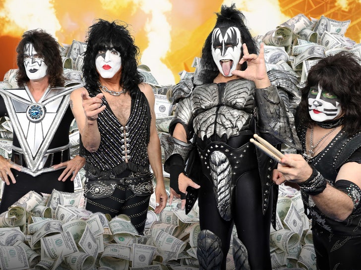 Kiss vende su catálogo musical a empresa de hologramas