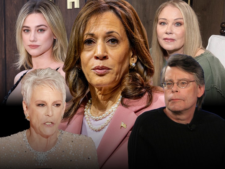 Stephen King, Jamie Lee Curtis, Other Celebs React to Kamala Harris Loss