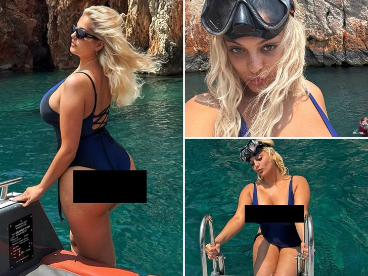 Bebe Rexha’s Curves in Croatia … ‘In the Name of Love’