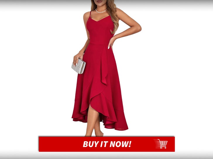 Dresstells-Abito-da-cocktail-party-da-donna-abito-rosso-per-feste-festive-MAIN