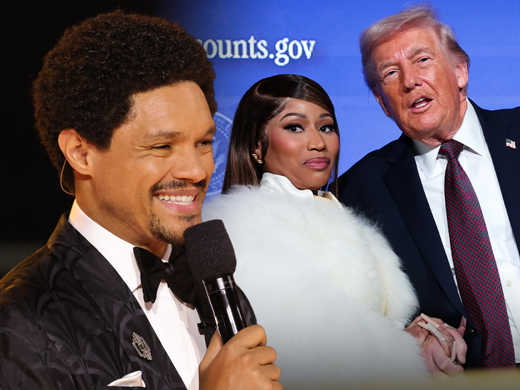Trevor Noah Nicki Minaj Donald Trump Główny Getty
