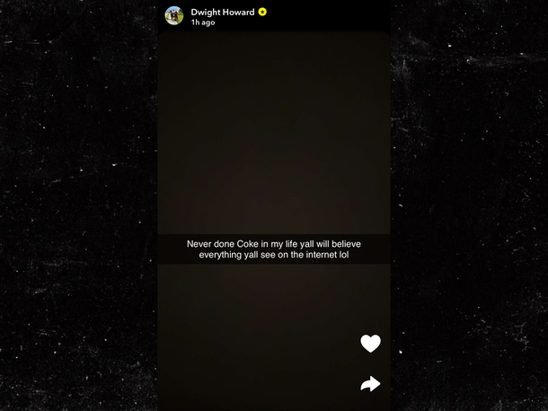 dwight howard cola snapchat