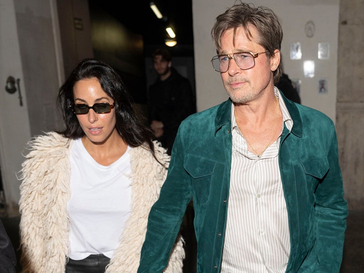 Brad Pitt and girlfriend Ines de Ramon bg 3