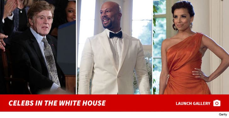 Celebs in The White House