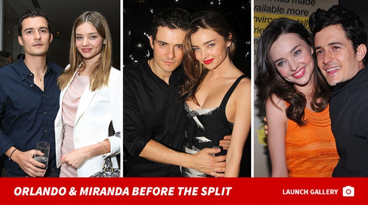 Miranda Kerr and Orlando Bloom -- Before the Split