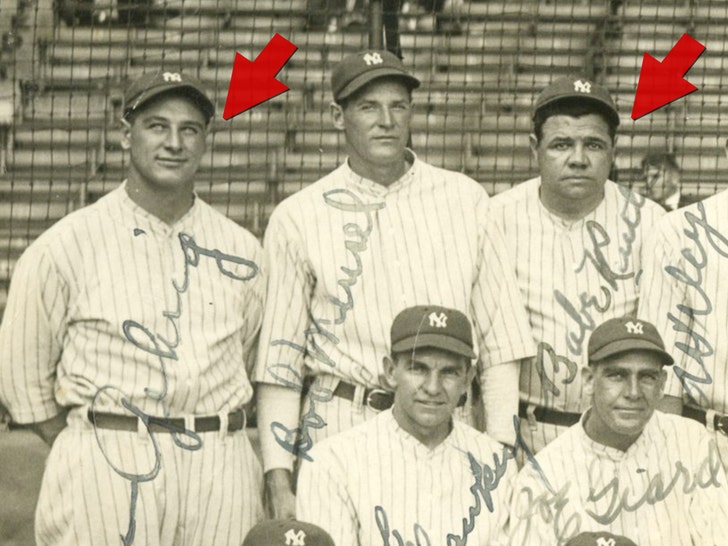 1927 Yankees Pic Signed By Babe Ruth & Lou Gehrig Hits Auction, Could Fetch  $500k